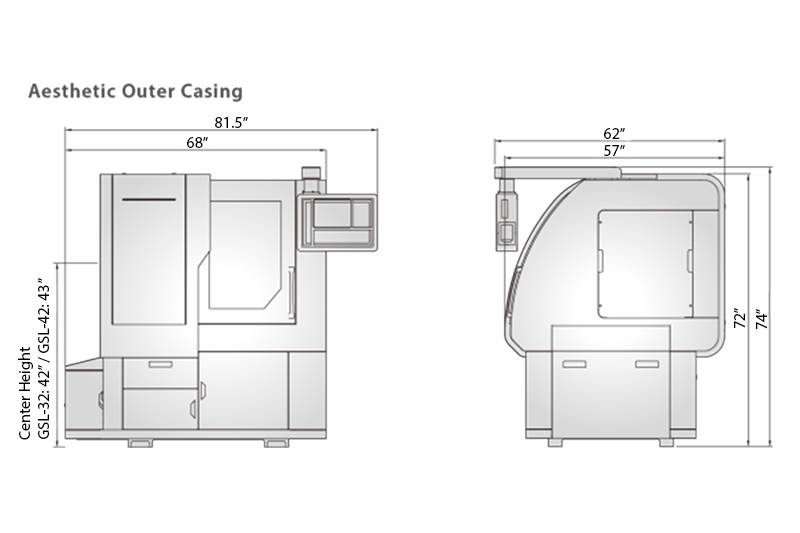 GSL Gang Style Lathe Series