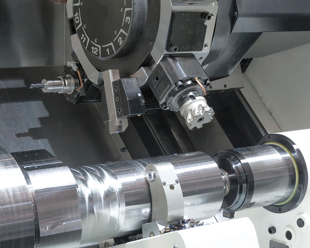 Kent-CNC-Horizontal-Turning-Center horizontal turning center tailstock