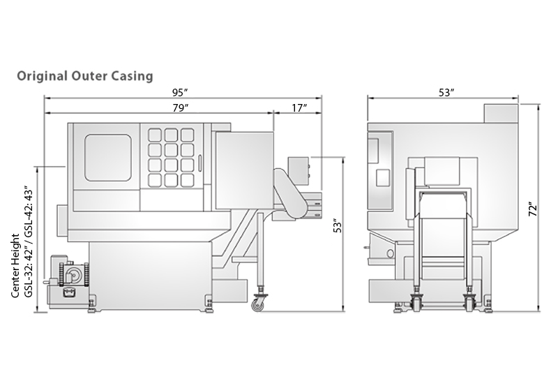 GSL Gang Style Lathe Series