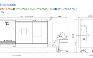 KTG Series Horizontal CNC lathe
